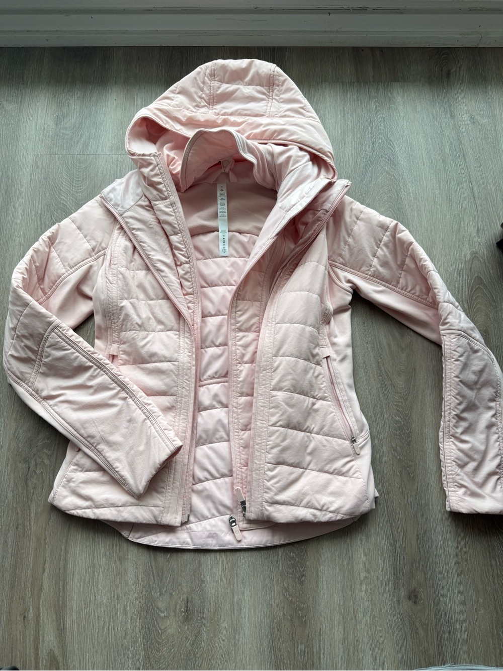 Lululemon Another Mile Quilted Hooded Jacket